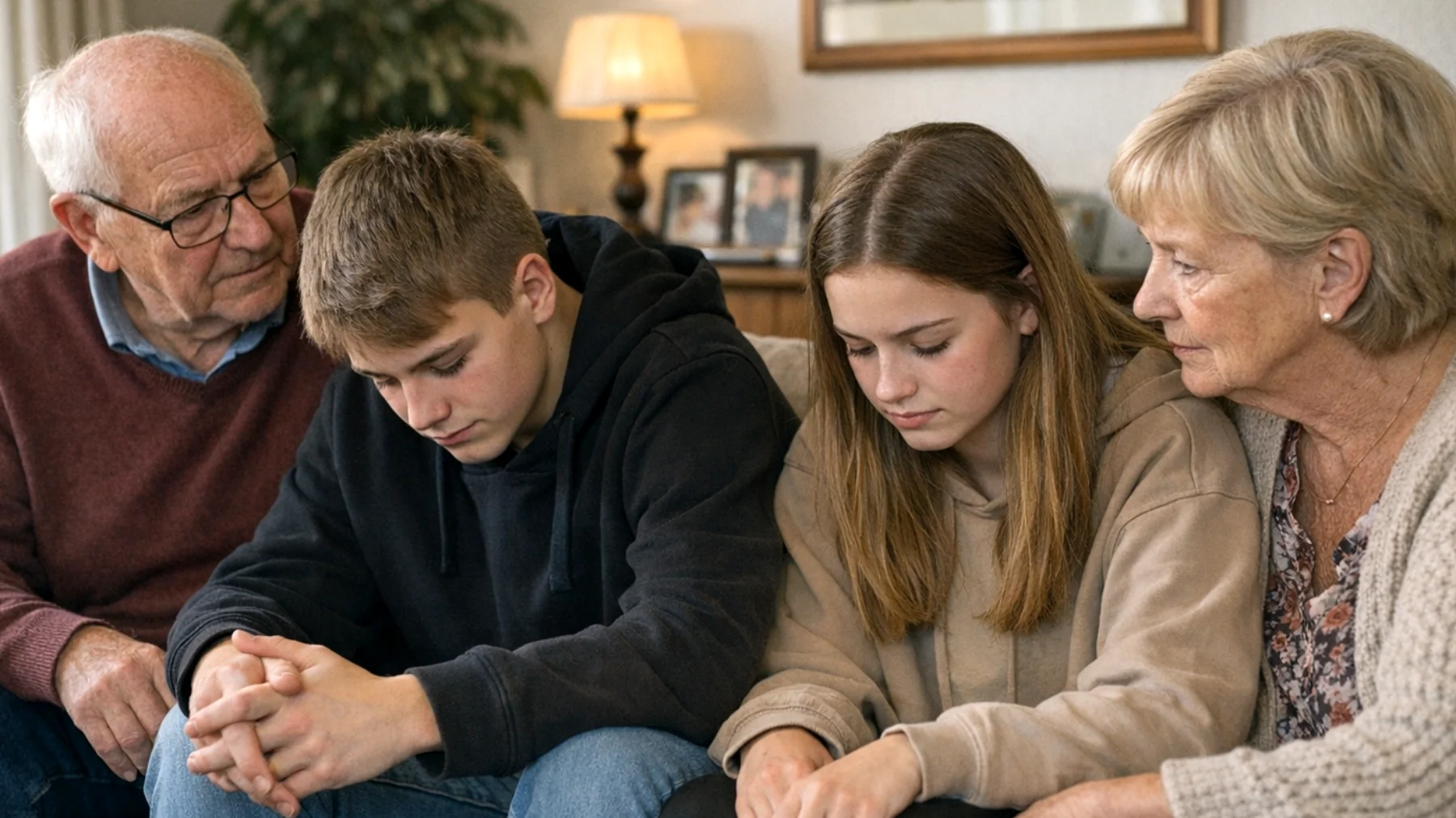 Die Großeltern beobachten mit wachsender Sorge, dass ihre Enkelkinder im Jugendalter zunehmend unter einem geringen Selbstwertgefühl leiden. Die Jugendlichen vergleichen sich ständig mit Gleichaltrigen, zweifeln an ihren Fähigkeiten und äußern häufig negative Selbstbewertungen wie 'Ich bin nicht gut genug' oder 'Alle sind besser als ich'. Die Großeltern wissen nicht, wie sie angemessen reagieren sollen – zwischen aufmunternden Worten, die als unehrlich wahrgenommen werden, und dem Risiko, die negativen Gefühle zu verstärken."