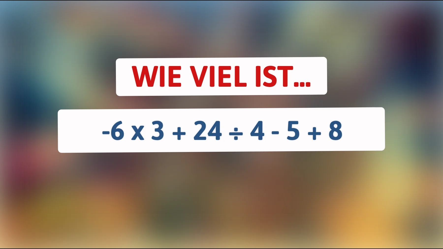 Nur 1 % löst dieses Mathe-Rätsel im Kopf – schaffst du es ohne Rechner?"