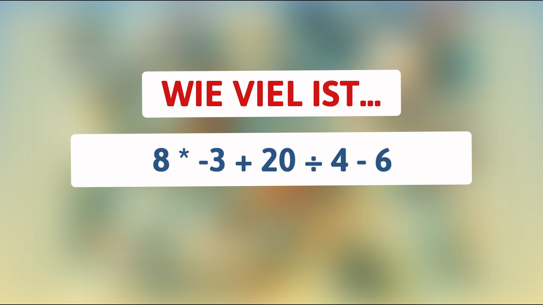 nur 1 von 10 schafft dieses einfache mathe-rätsel – gehörst du dazu?"